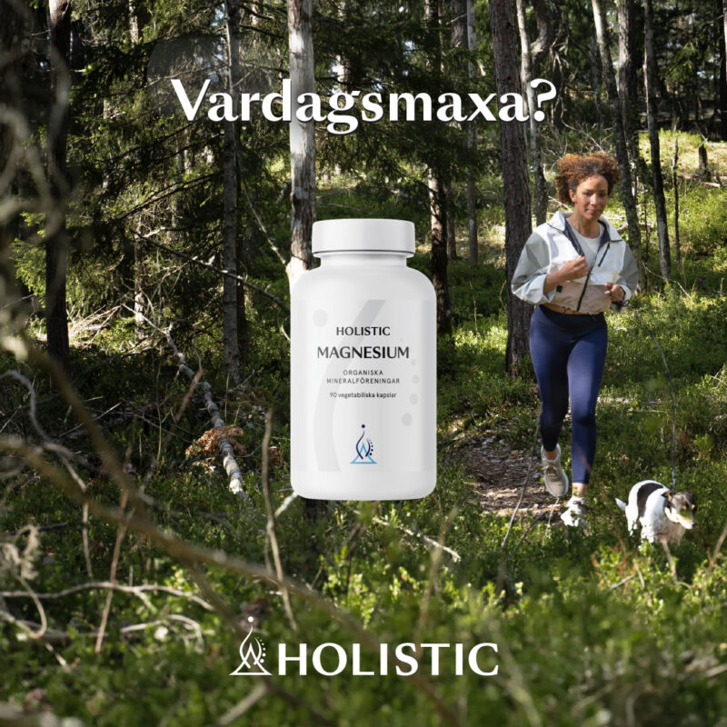 En produktbild på Holistics Magnesium-tabletter